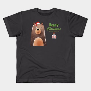 Beary Merry Christmas from Yellowstone National Park Kids T-Shirt